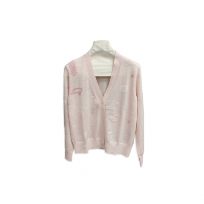 HERMES CANDY LIBRIS KNITTED CARDIGAN